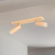 Arcchio plafondspot Brinja Slim, bruin, 2-lamps, GU10 MR11