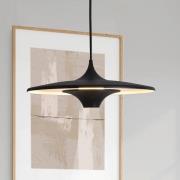 LED hanglamp Rene, zwart, Ø 42 cm, metaal
