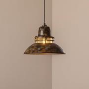 Hanglamp Tibet, antiekbruin, Ø 34 cm, metaal, E27