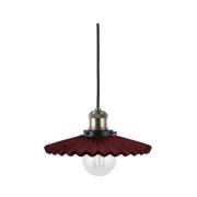 Globen Lighting hanglamp COBBLER, donkerrood, Ø 25 cm