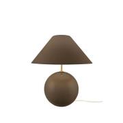 Globen Lighting tafellamp IRIS, bruin, hoogte 39 cm