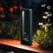 LED tuinpadverlichting RENO, antraciet, hoogte 50 cm, metaal, IP54