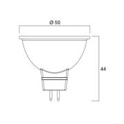 LED lamp SUPERIA RETRO GU5.3 MR16 6,1W 830 621lm dimbaar