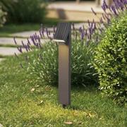 PRIOS LED-zonnelamp Lestor, antraciet, dimbaar, IP65