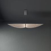 LED hanglamp SERAPH, matzwart, lengte 105 cm, metaal