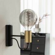 LED-glaslamp E27 3,8W, G125, 1800K, rook