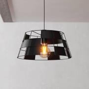 EGLO Pontefract hanglamp van staal, zwart
