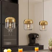 EGLO Maryvilla hanglamp goud/helder, 3-lamps