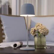 LED tafellamp Mannera met accu, grijs