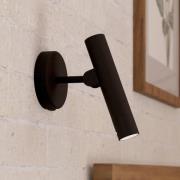 Almudaina LED wandlamp, zwart Breedte 11 cm, staal