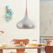FRITZ HANSEN Orient P3 hanglamp aluminium/eiken Ø 50 cm