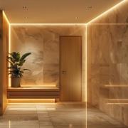 LED strip SAUNA, 3.000 K, lengte 200 cm, IP54, 24 V