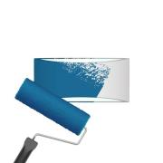 Wandlamp Wacadia, wit, breedte 30 cm, gips