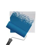 Wandlamp Vanjura, wit, breedte 24 cm, gips