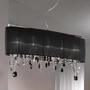 KOLARZ Paralume hanglamp met kristallen, 90 cm