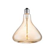 Lucande LED-trechterlamp, E27 4W, amber, Ø 14 cm, 2700K