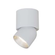 SLC LED plafondspot CUP, wit/zilver, 927, Ø 7,5 cm, dimbaar