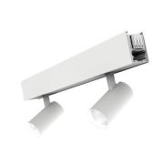 SLC LED-spot Click, wit, 2-lamps, lengte 56 cm, CCT, DALI