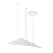 Vibia LED hanglamp RHYTHM, wit, 141 x 47 cm 927 dimbaar