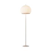 Vibia LED vloerlamp KNIT, 178 x 45 cm, beige textiel/metaal