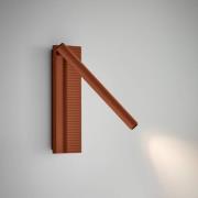 Bover LED wandlamp Arid A/02 terracotta, aluminium, 2.700 K