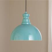 Hanglamp Kure, turquoise, metaal, Ø 40 cm E27