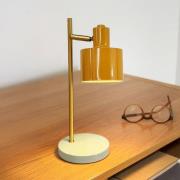 Dyberg Larsen LED-batterijtafellamp Ocean Mini, curry/turkoois