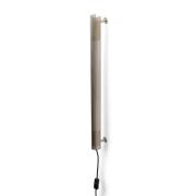 GEJST wandlamp Radent, staalgrijs, hoogte 135 cm, G13 LED