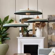 Forestier Grass hanglamp XL, blauw