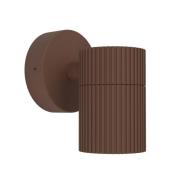 Buitenwandlamp Tomelloso, roestkleurig, hoogte 12 cm, metaal