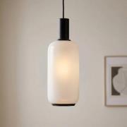 Hanglamp Milano, 1-lamp, cilindervormig, wit