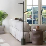 GOOD & MOJO LED vloerlamp Okinawa, 2-lamps, groen, 146 cm, hout