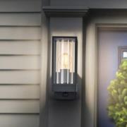 OSRAM wandlamp ENDURA CLASSIC FRAME, sensor donkergrijs IP54