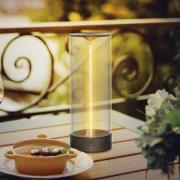 OSRAM accu-tafellamp ENDURA STYLE DECOR FILAMENT grijs, IP54