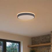 Lindby Smart LED plafondlamp Elmor Ø 39 cm grijs RGB CCT