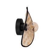 Wandlamp Marywell, bamboe naturel, 30 x 20 cm, E27