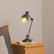 Tafellamp Emoti, antraciet, 45 cm hoog, verstelbaar