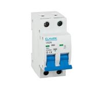 Elmark automaat - 2 polig - 16A - 6kA - karakteristiek B