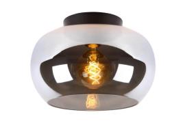 Lucide Judi - plafondverlichting - Ø 30,5 x 20,5 cm - fumé