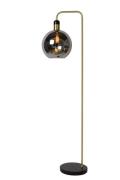 Lucide Julius - staanlamp - Ø 28 x 158 cm - zwart