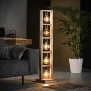 Vico Modulo - vloerlamp - 28 x 28 x 135 cm - acaccia hout