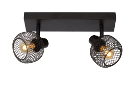Lucide Maren - opbouwspot 2L - 31 x 14,5 x 14 cm - zwart