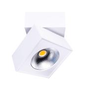 Maxlight Artu - opbouwspot - 10 x 10 x 10 cm - 15W LED incl. - wit