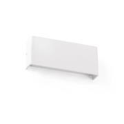 Faro Nash - wandverlichting - 21 x 4 x 9 cm - 8W LED incl. - mat wit