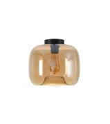 Artdelight Preston - plafondverlichting - Ø 28 x 26 cm - amber