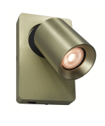 Artdelight Megano - wandverlichting met schakelaar - 10 x 12 x 16 cm -...