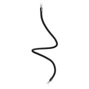 Creative Cables - Flexibele buis bekleed met textiel - 90 cm - zwart