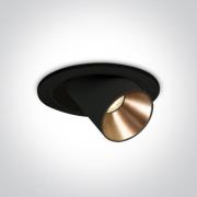 ONE Light Recessed COB Cylinders - inbouwspot - Ø 136 mm, Ø 120 mm inb...