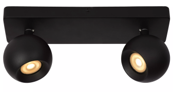 Lucide Favori - opbouwspot - 31 x 9 x 11,3 cm - zwart