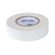 Elmark isolerende PVC tape 19mm - 20 meter lengte - wit